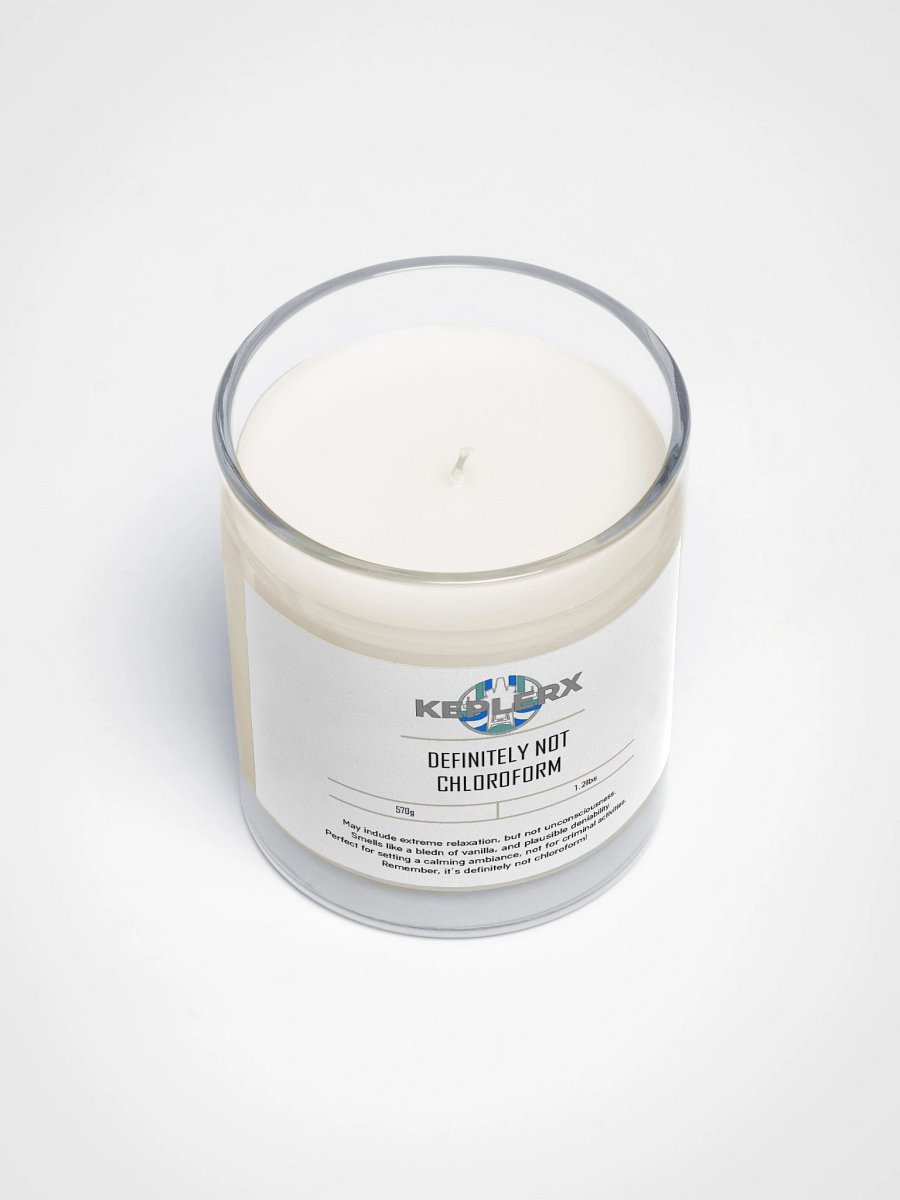 Definitely Not Chloroform Soy Wax Candle product image (3)
