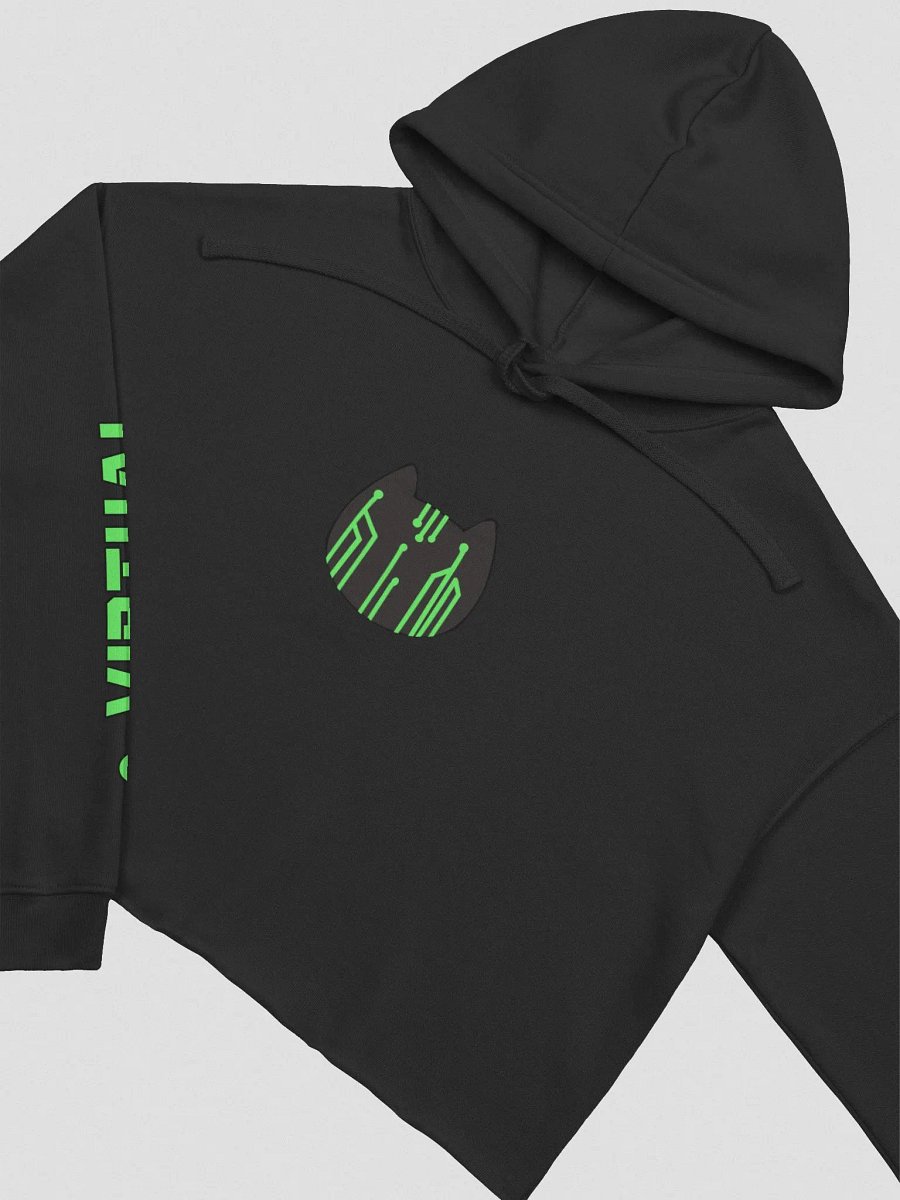 Virtual Hoodie, Black (Cropped) product image (3)