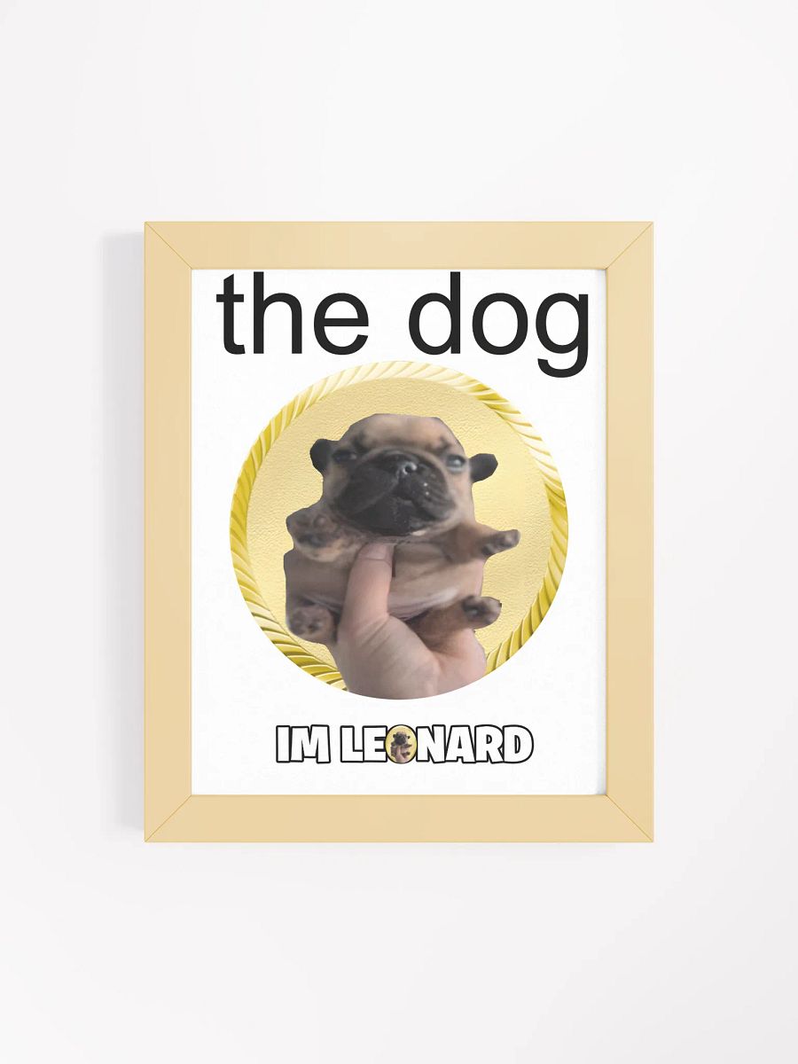 the dog poster product image (126)