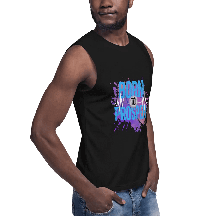 Expressive Born to Prosper Muscle Tank product image (11)