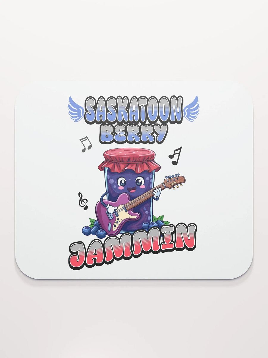 Saskatoon Berry Jammin Jar Mouse Pad product image (1)