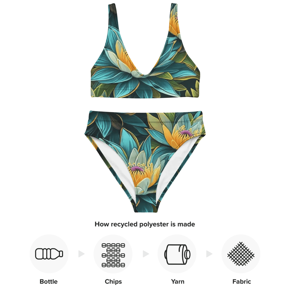 Lotus blue bikini product image (3)
