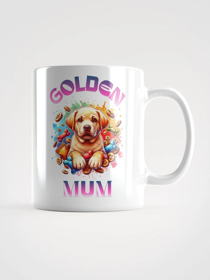Golden retriever puppy mum mug product image (1)