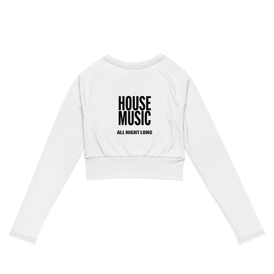 House Music Crop Longsleeve product image (3)