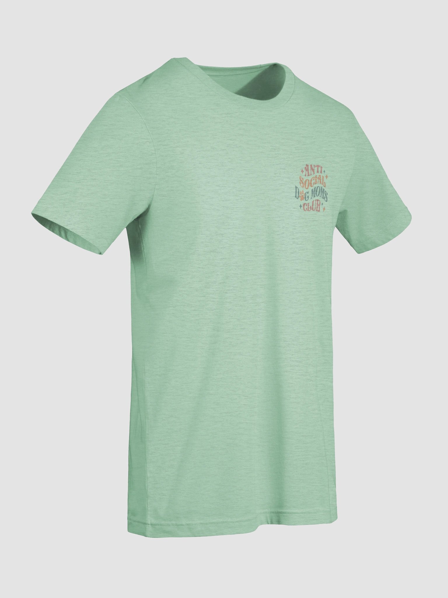 Anti Social Dog Mom Print T-Shirt product image (9)