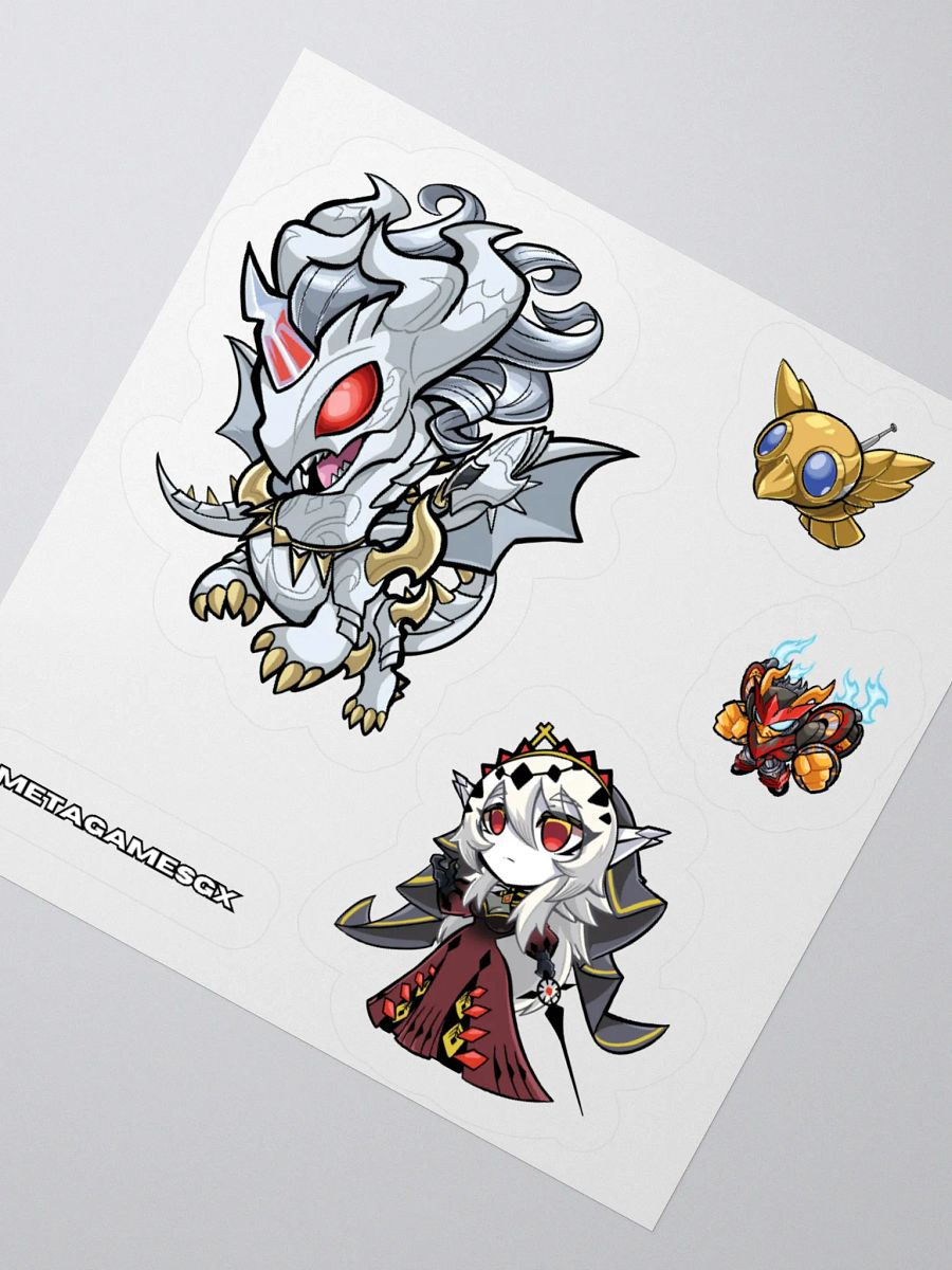 MetaGamesGX Chibi Collection Stickers product image (2)
