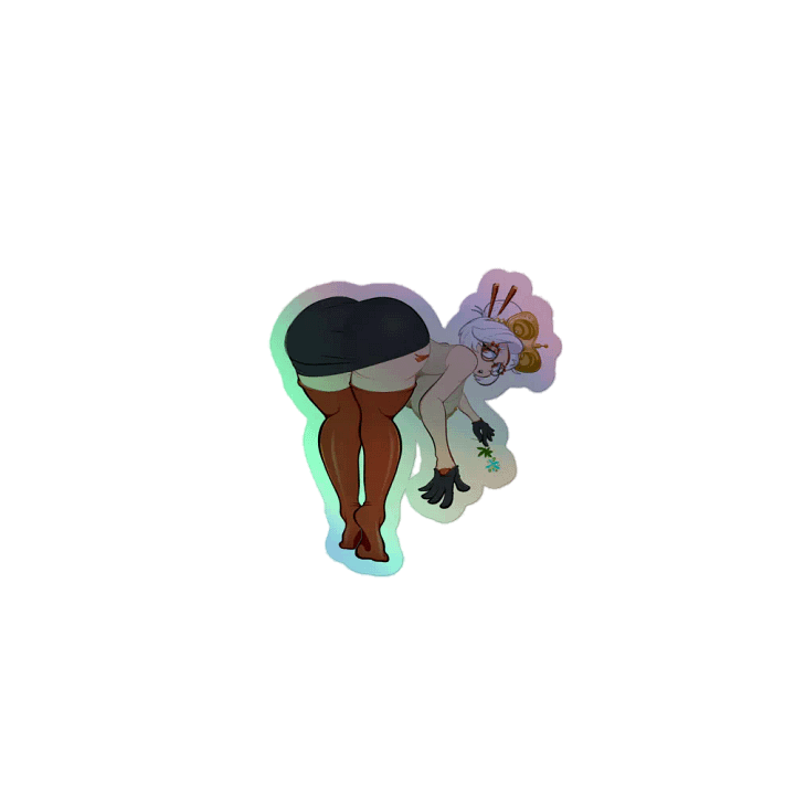Tech Scientist Sticker Holographic product image (1)