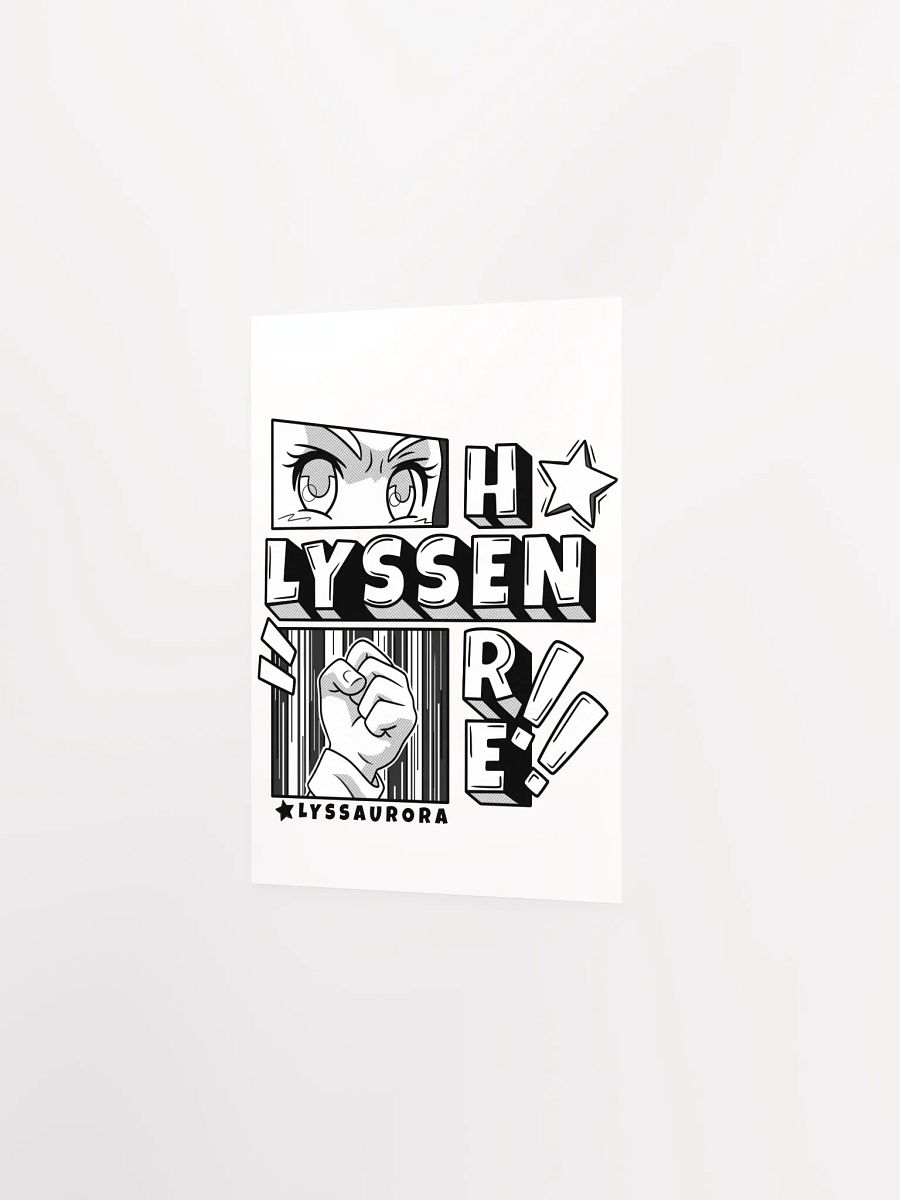 Lyssen Here Poster product image (8)