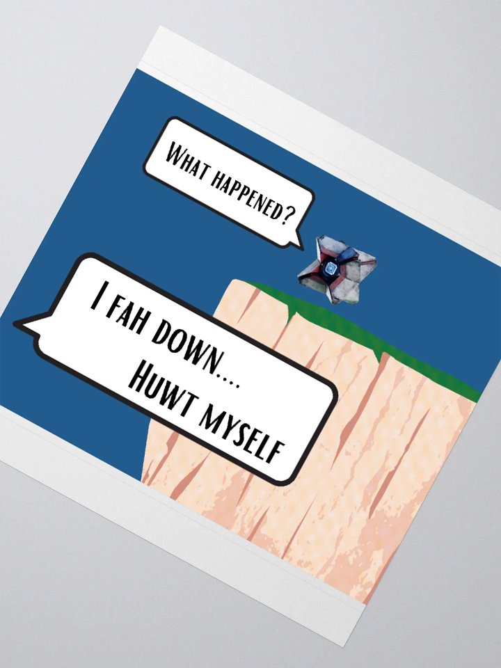 I fah down.... (Sticker) product image (4)