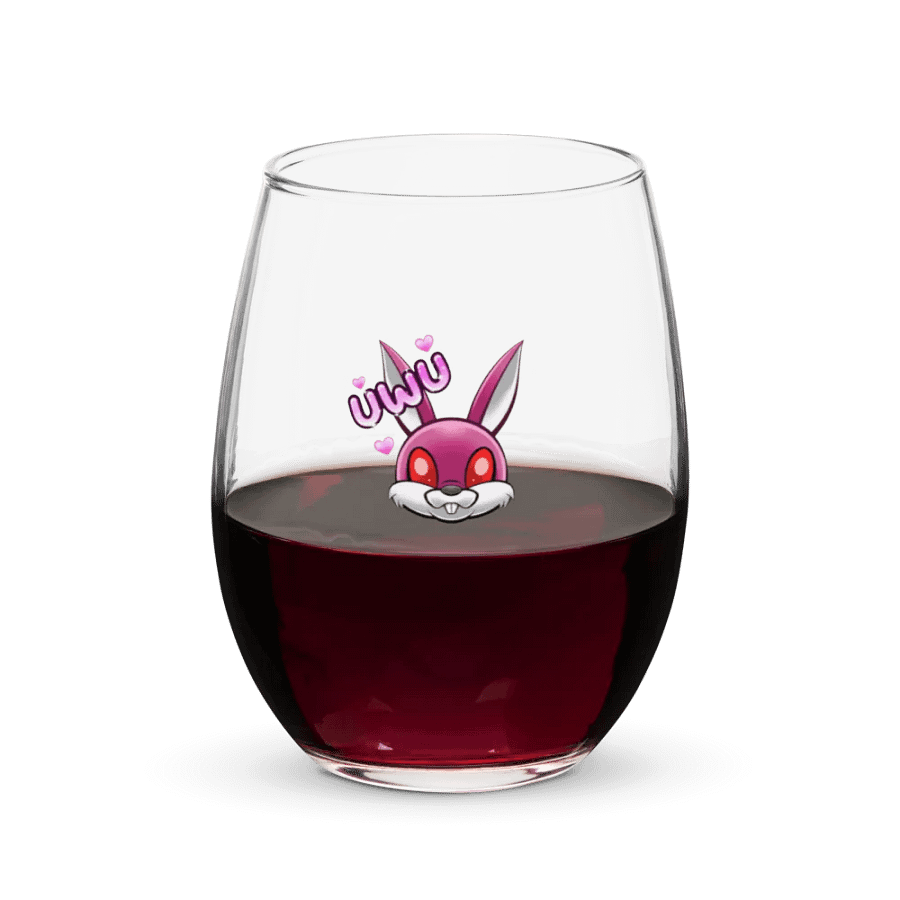 Miss Wabbit Wine Glass product image (5)