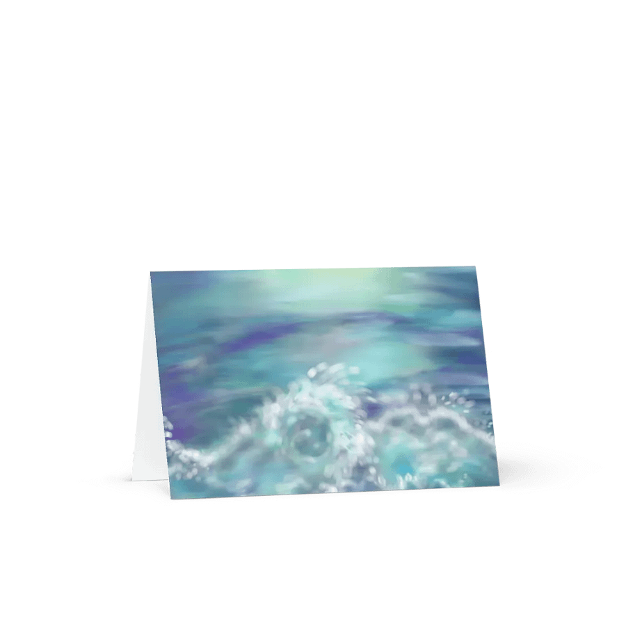 Ocean Wave Card product image (3)