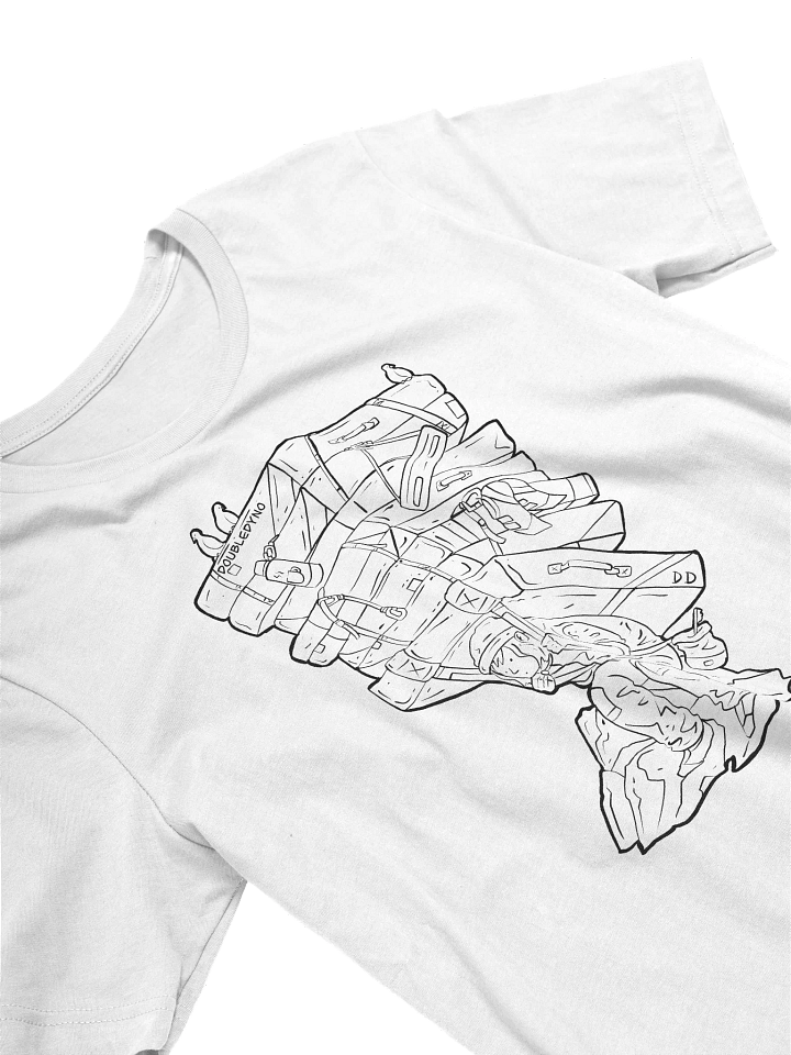 Crash pad tower T-shirt product image (2)