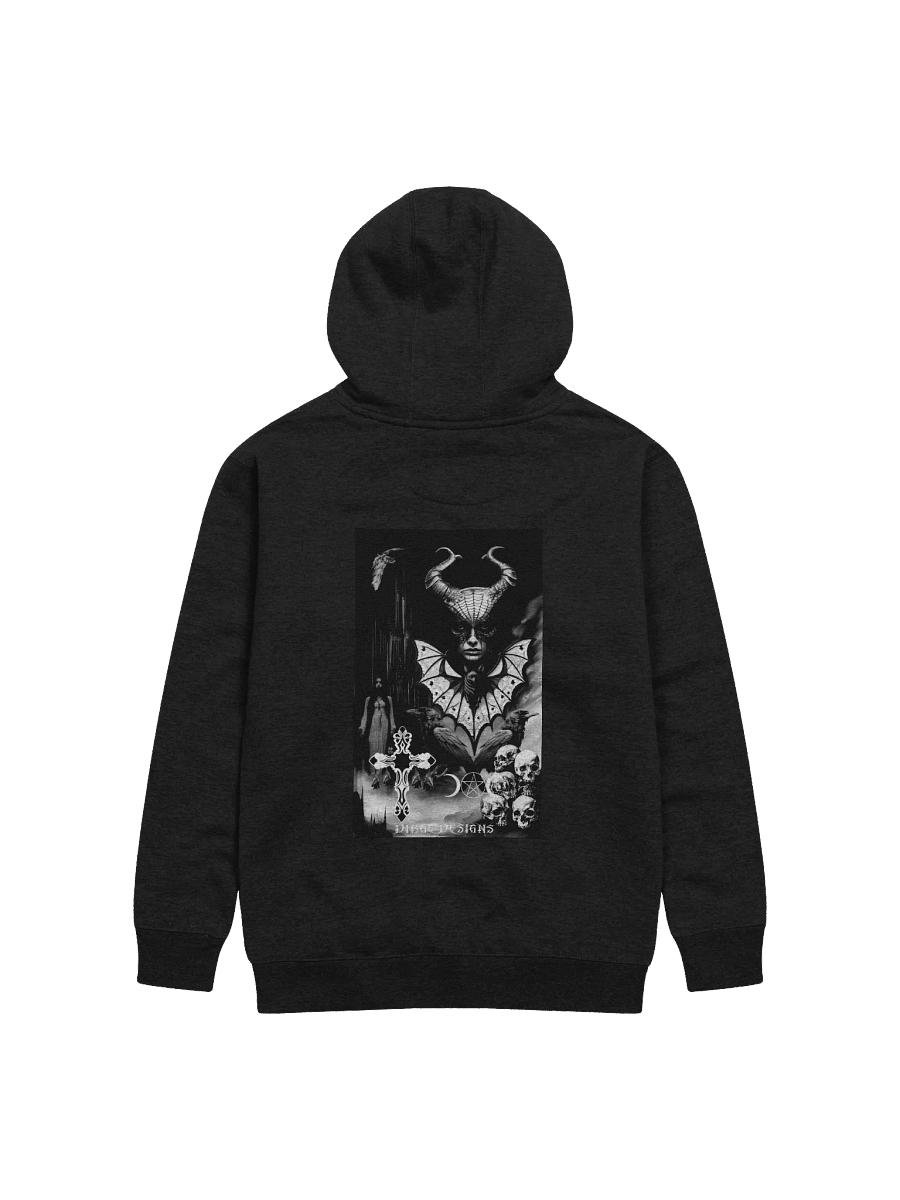 Misty Gothic Vision Black Unisex Hoodie product image (1)
