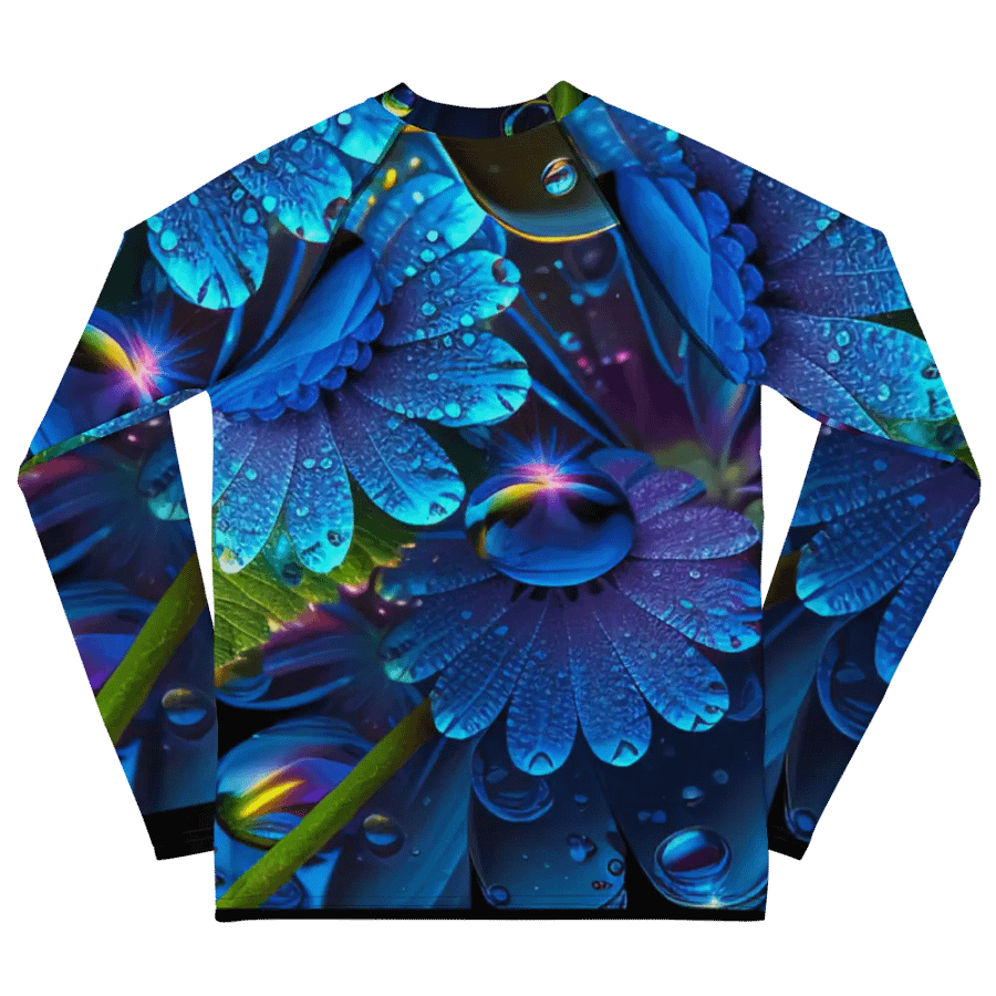 Kawaiikitten Exclusive Premium DewDrop Surfing Rash guard Full sleeved T-Shirt product image (9)