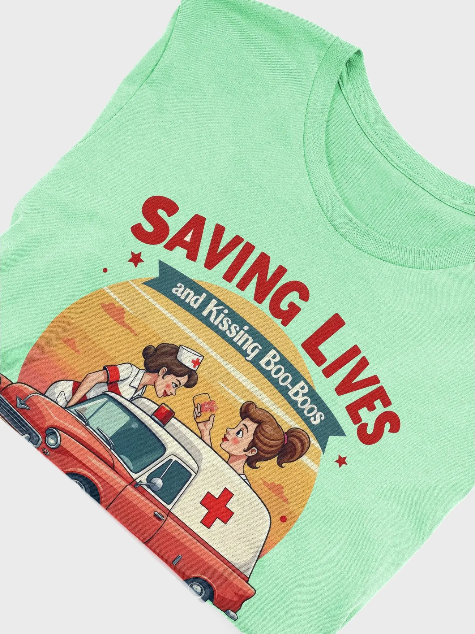 Vintage Nurse Ambulance T-Shirt product image (46)