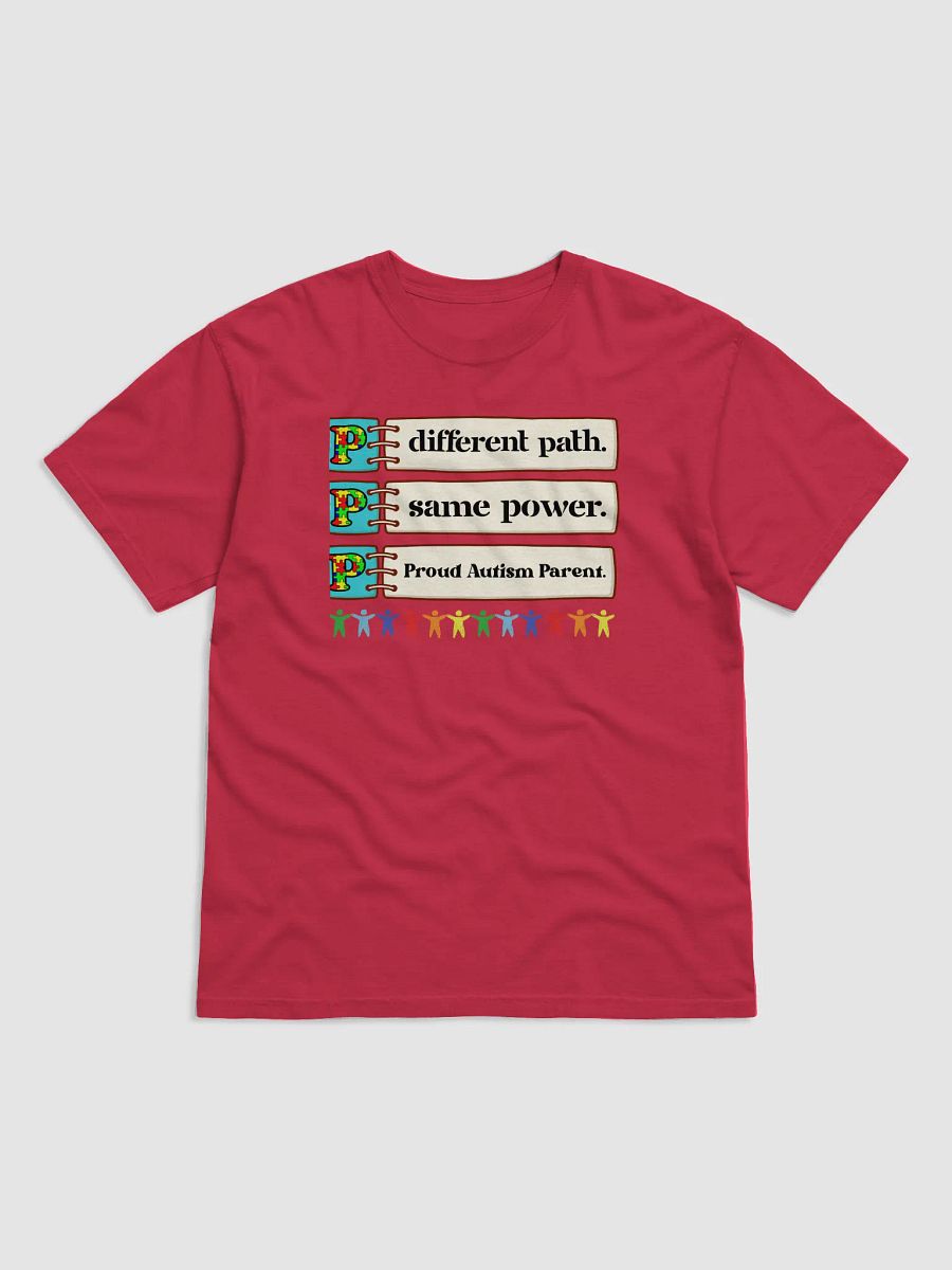 Different path'. Same Power. Proud Autism Parent Comfort Colors T-shirt product image (13)