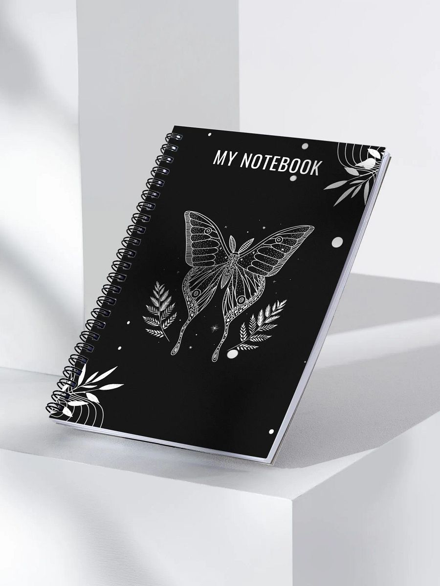 Celestial Butterfly Spiral Notebook product image (3)