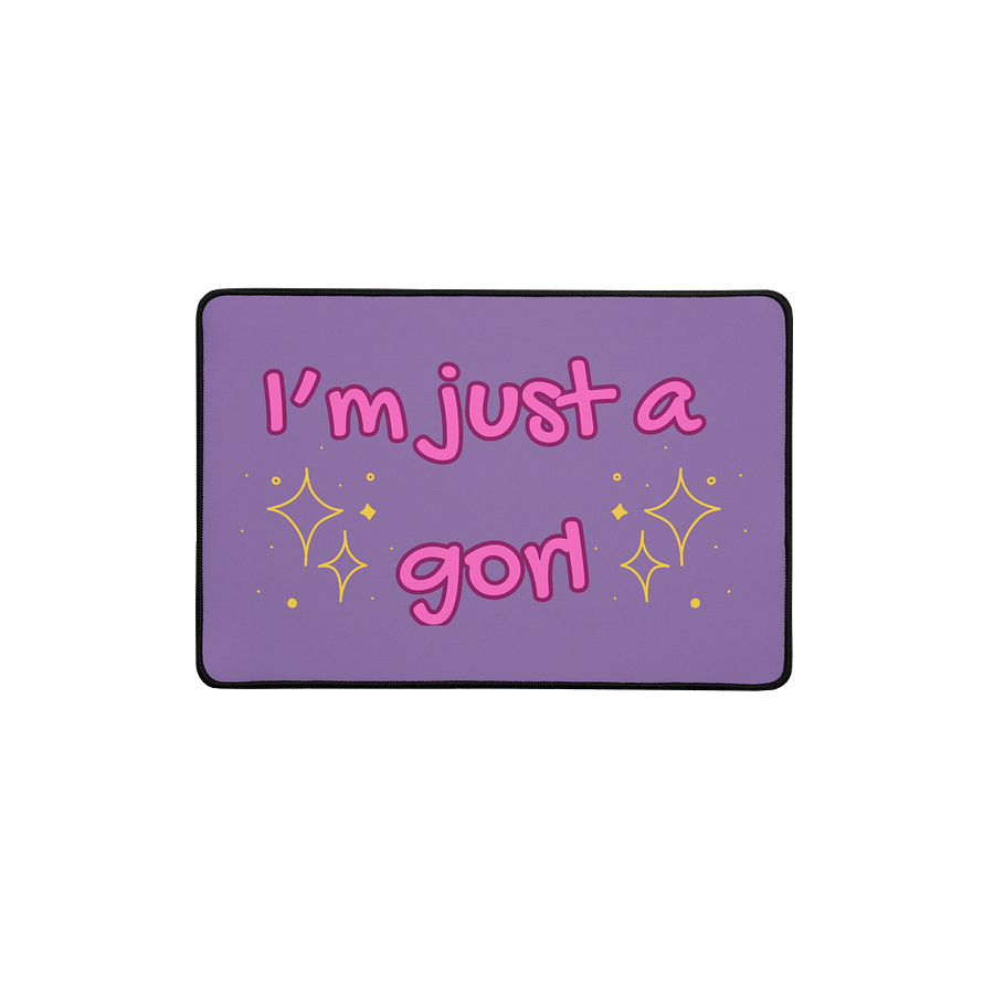 Just a Gorl Deskmat product image (1)