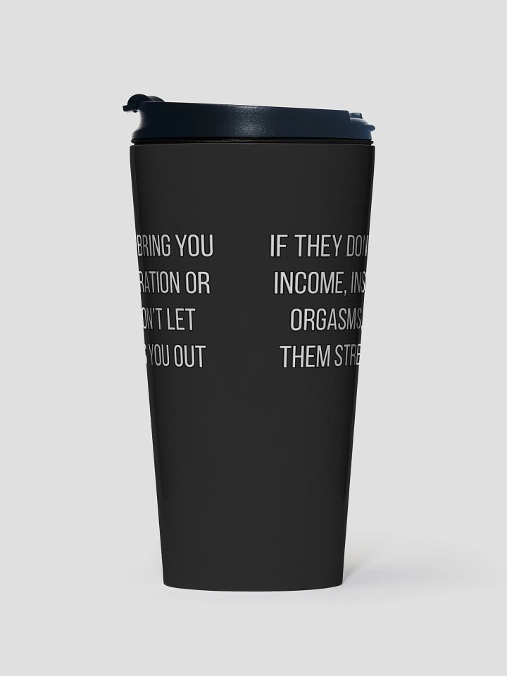 nope snark - stress you travel mug product image (1)