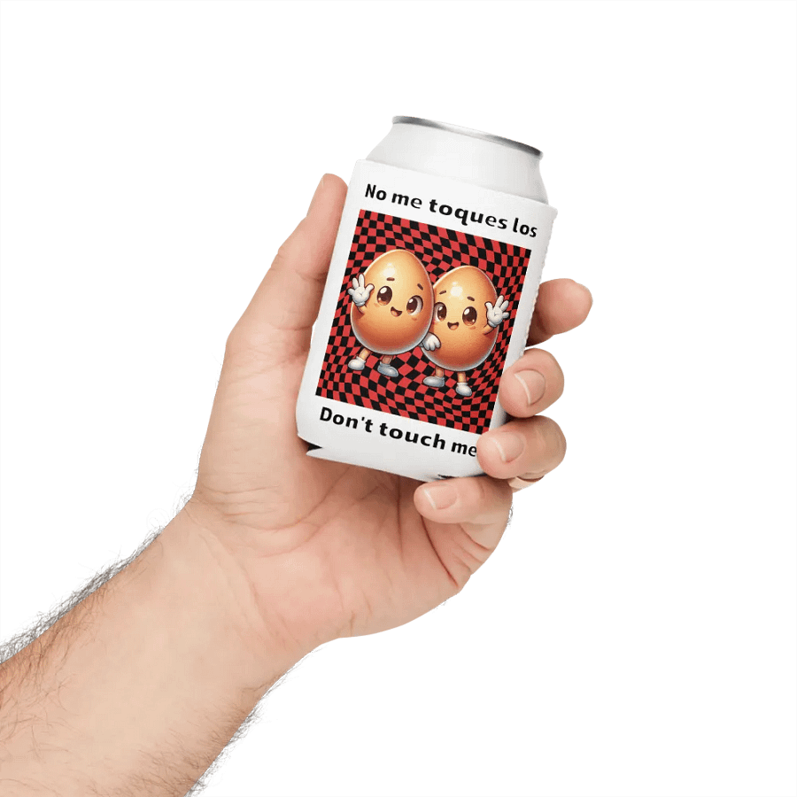 Don't Touch Me Eggcellent Coozie Can Cooler product image (5)