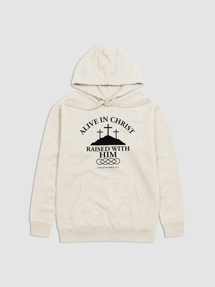 Alive in Christ, Raised with Him – Resurrection Life Hoodie product image (3)
