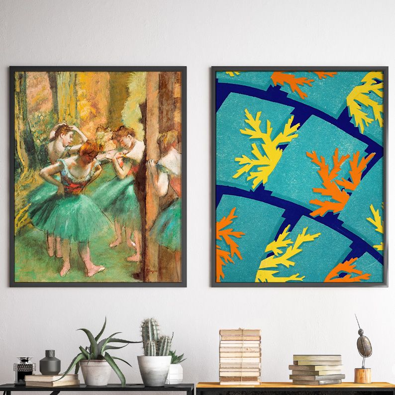 Maximalist Gallery Wall Set of 10 Vintage Art DIGITAL Prints product image (6)