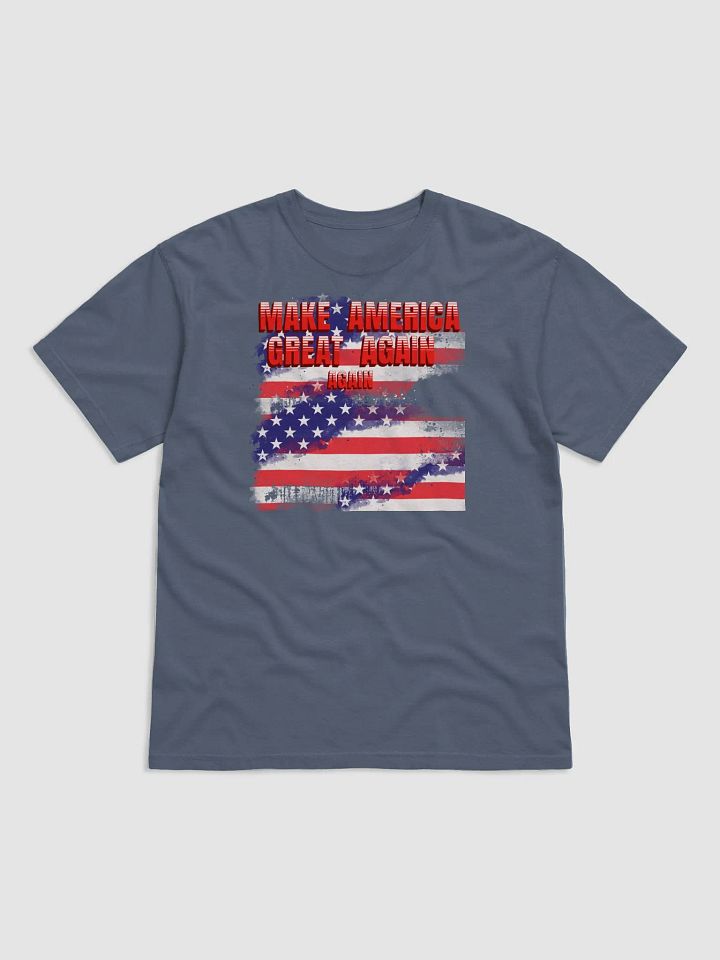 Patriotic Distressed Flag T-Shirt for dads sons friend daughters product image (2)