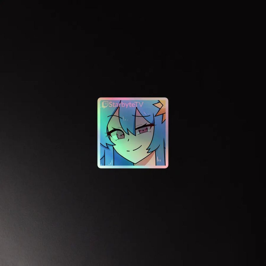 Astra Smug Holo Sticker product image (4)