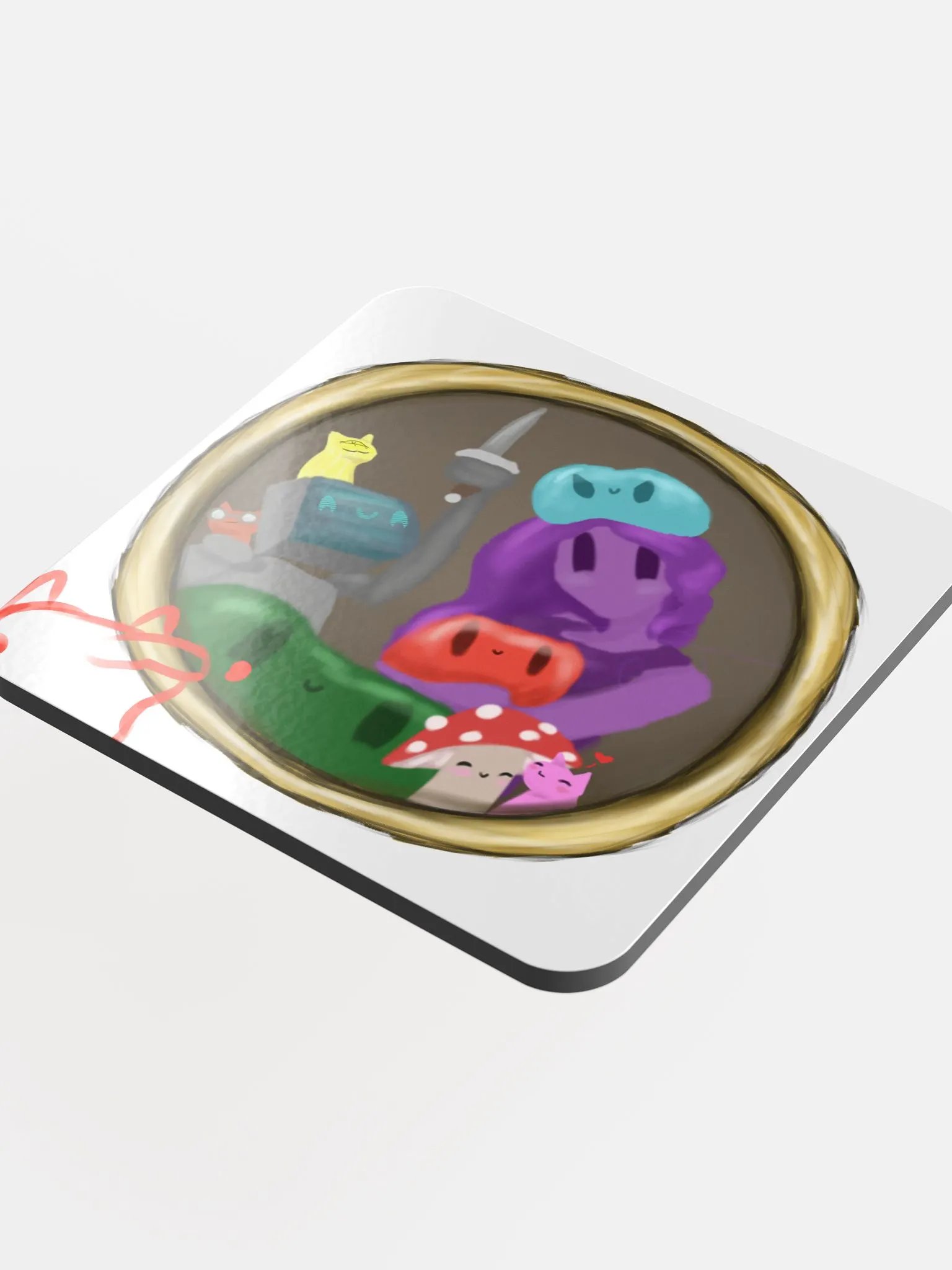 Slime Grotto Cup Coaster! product image (4)