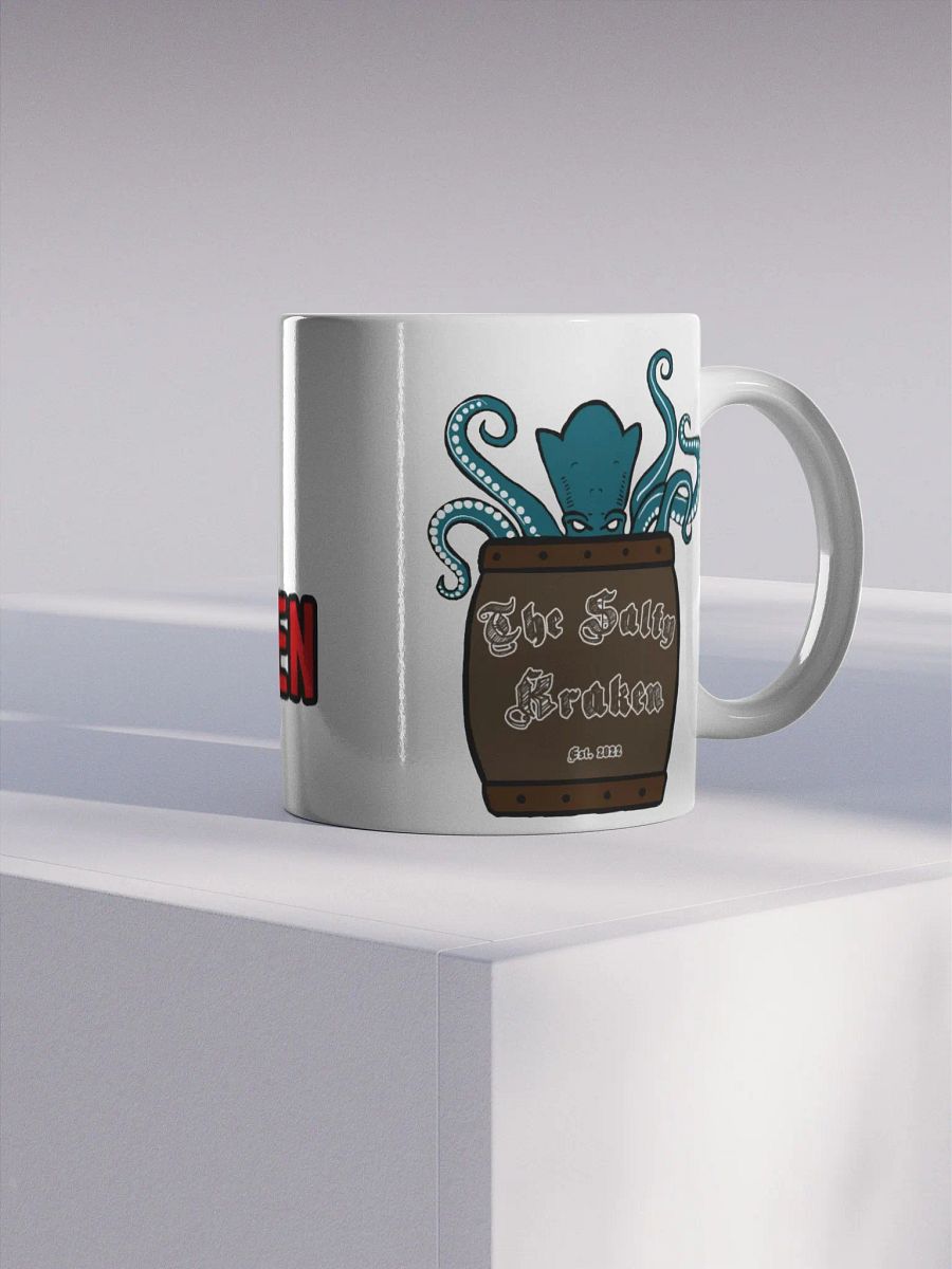 The Salty Kraken Glossy Mug product image (3)