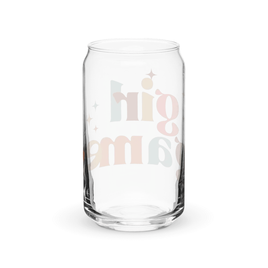 Fall Girl Gamer Can-Shaped Glass product image (6)