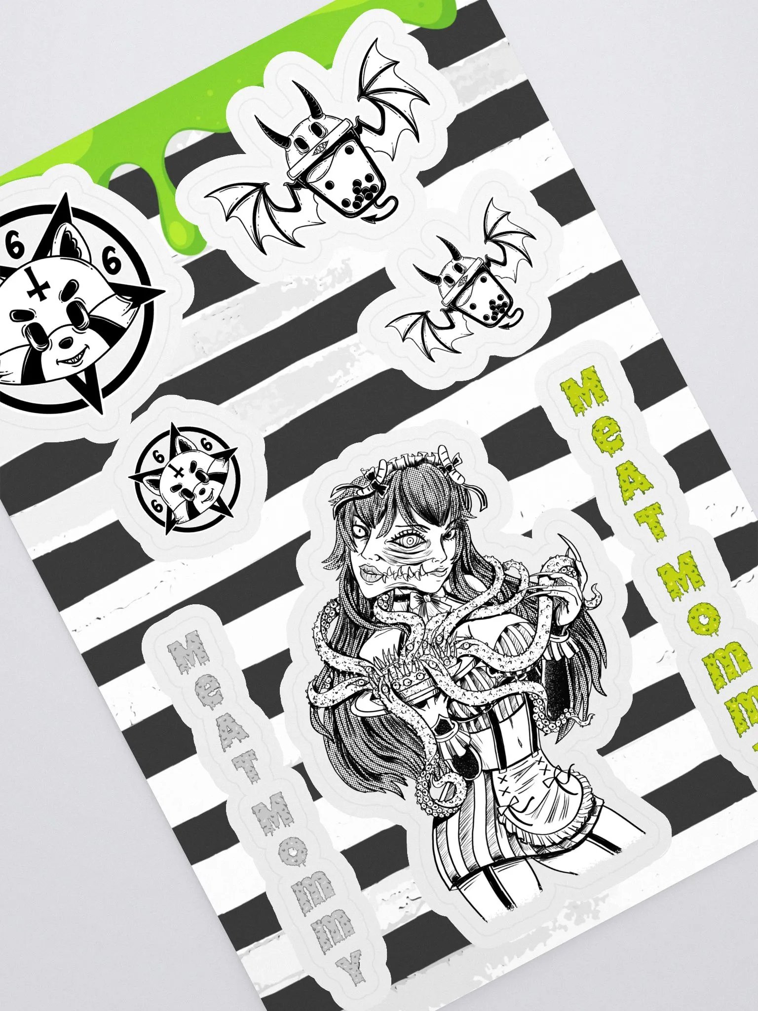 MeatMommy Horror Sticker Pack product image (2)