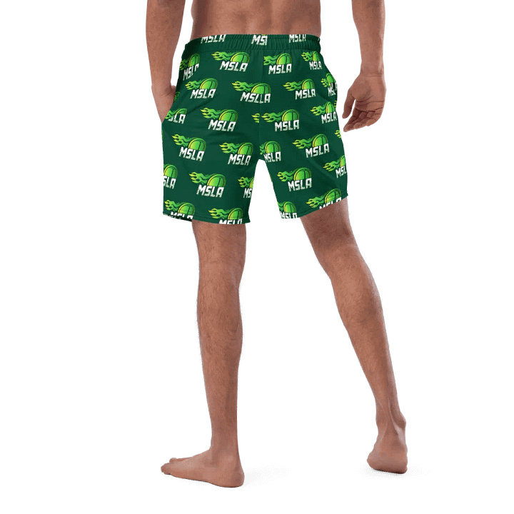 MSLA Green Swim Trunks product image (2)