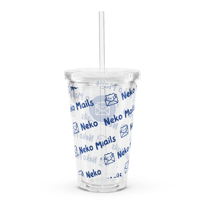 Vaso con Popote NekoMails – Edición Especial product image (2)