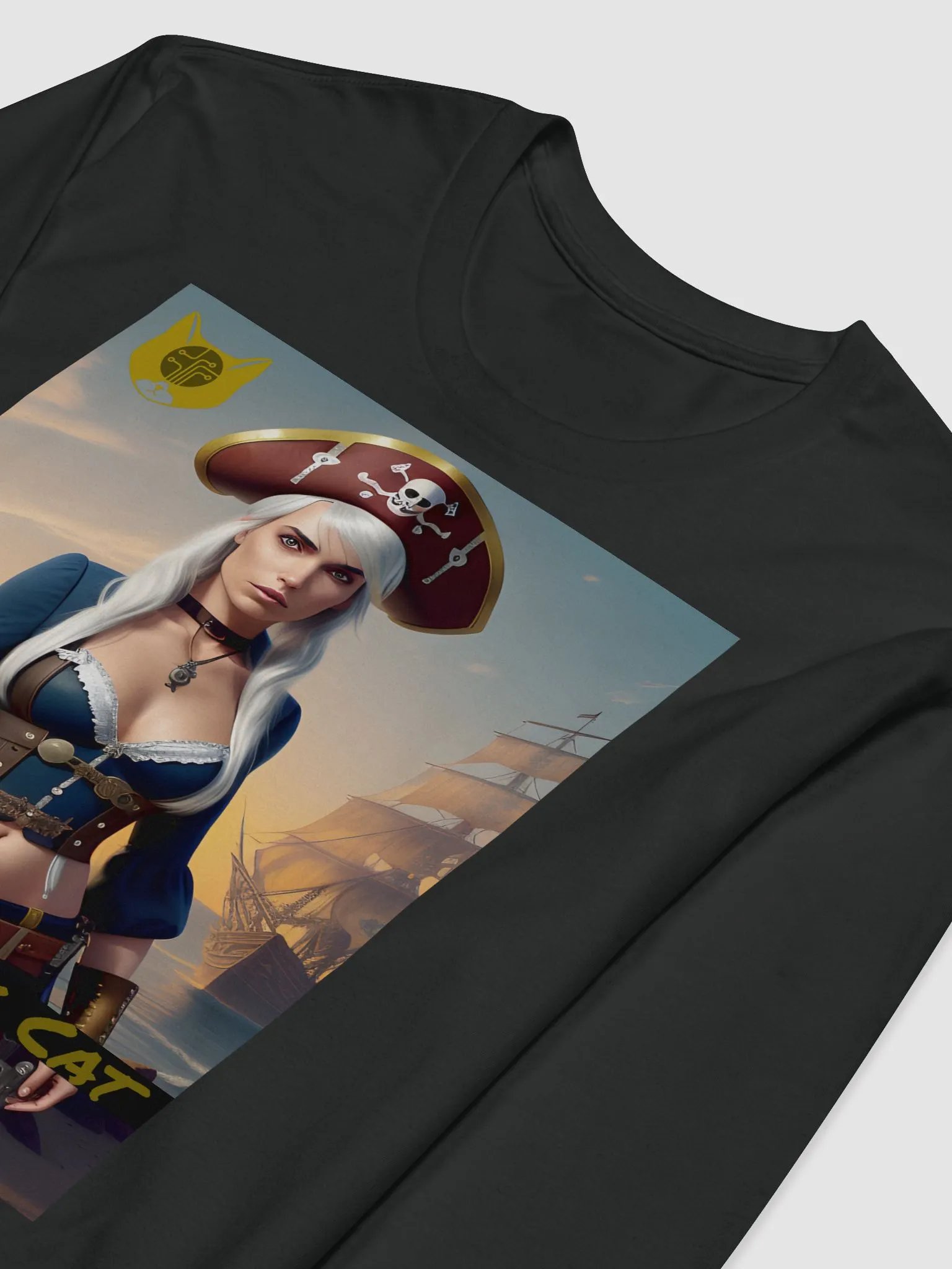 PIRATE ONE Long Sleeved Tee (US SHIPPING) product image (3)
