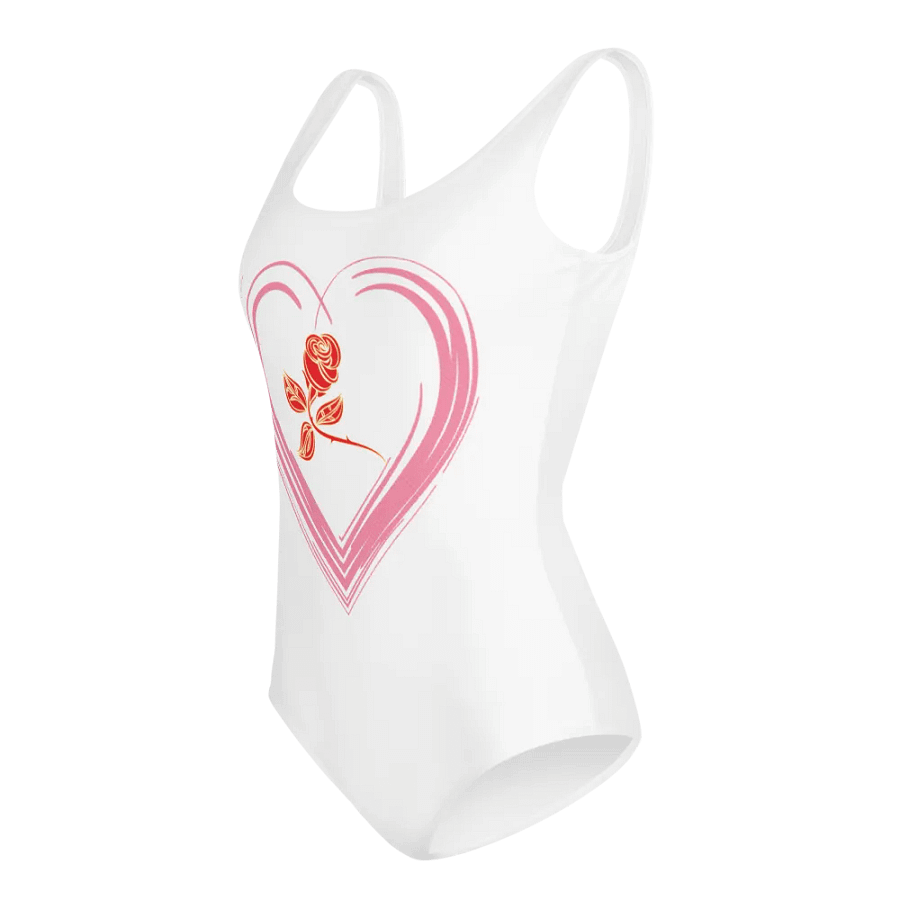 Golden Rose Heart Youth Swimsuit product image (5)