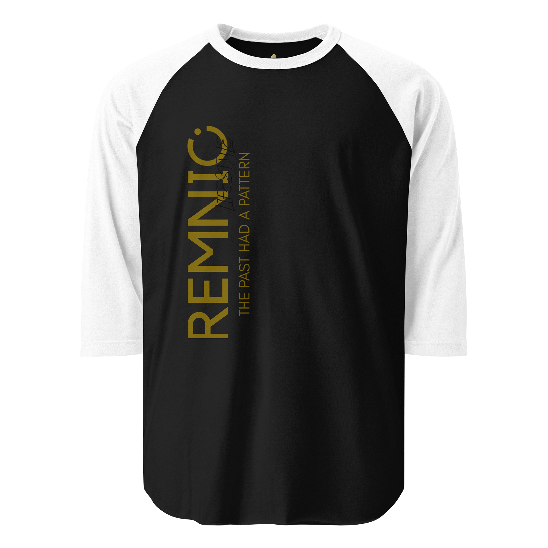 REMNIO “The Past Had a Pattern” Baseball Tee product image (1)