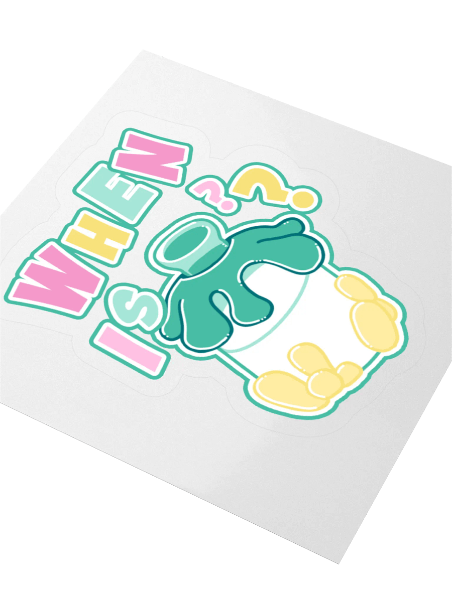 WHEN is Milk?? Stickers product image (5)