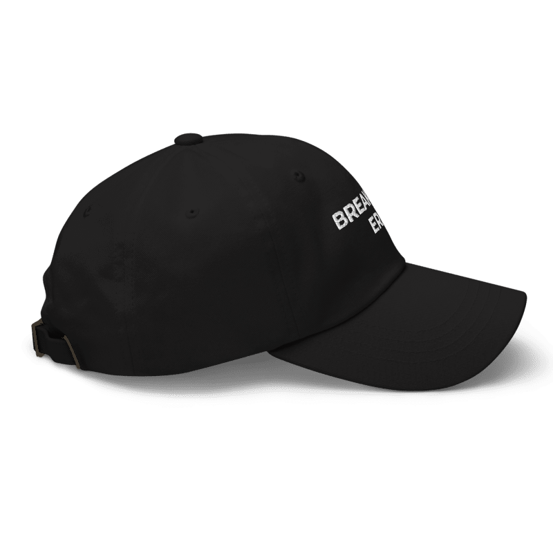 BREAKOUT ERA DAD CAP BLACK product image (4)
