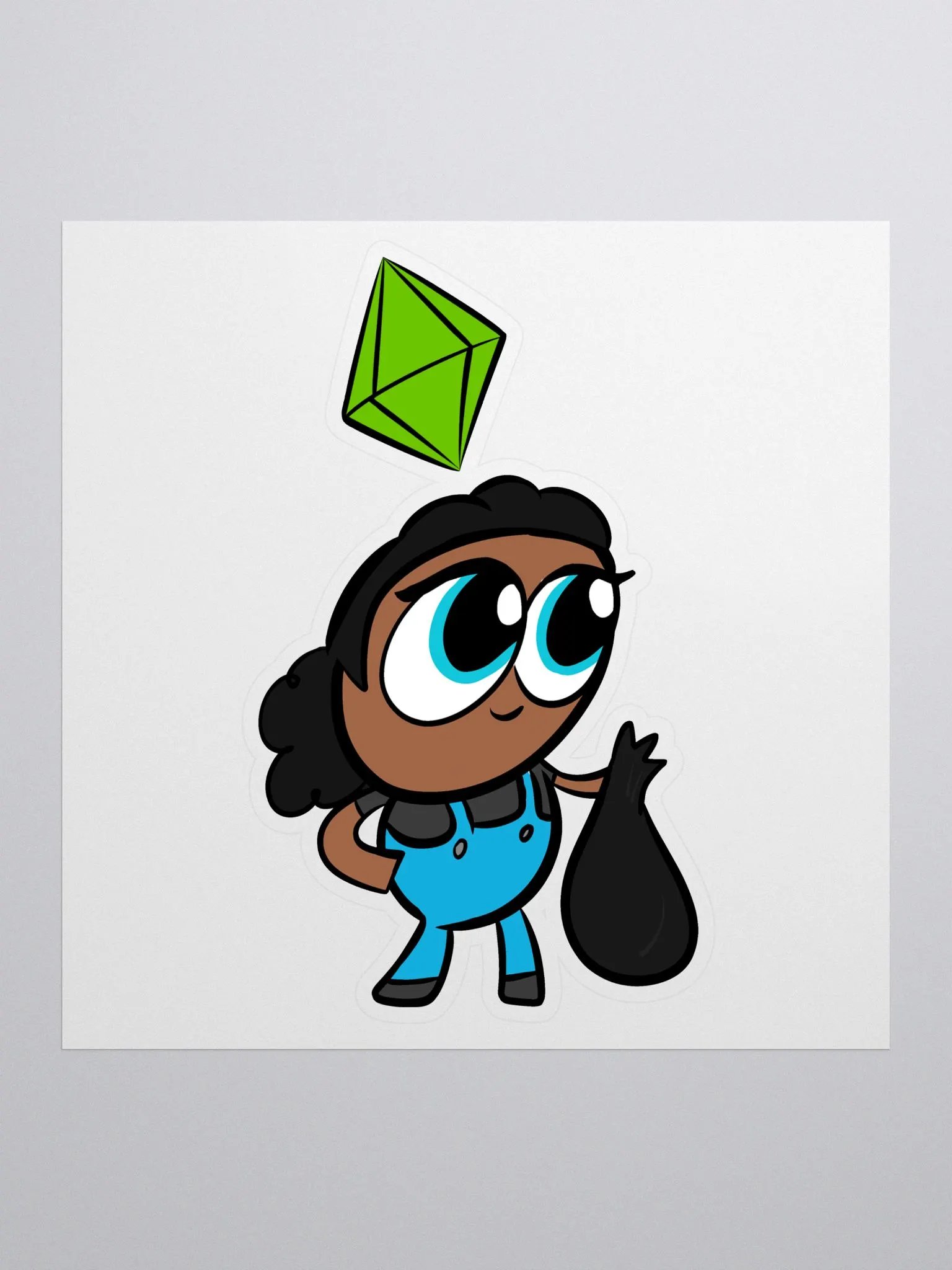 Lil' GluFriends Rosa Sticker product image (1)