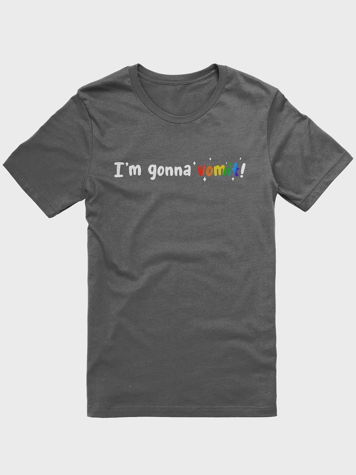 I'm Gonna Vomit Super Soft Tee (Plus Sizes Available) product image (3)