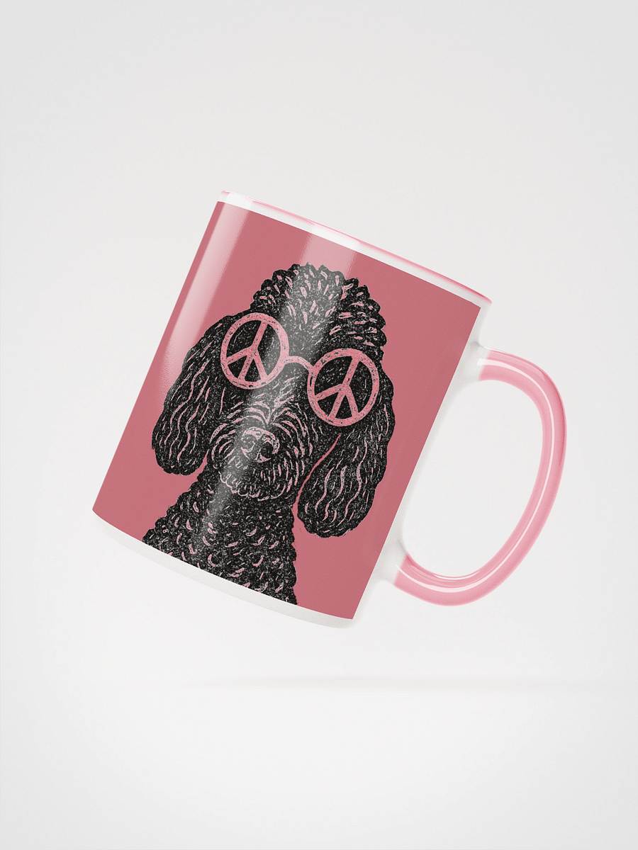poodles for peace mug product image (2)