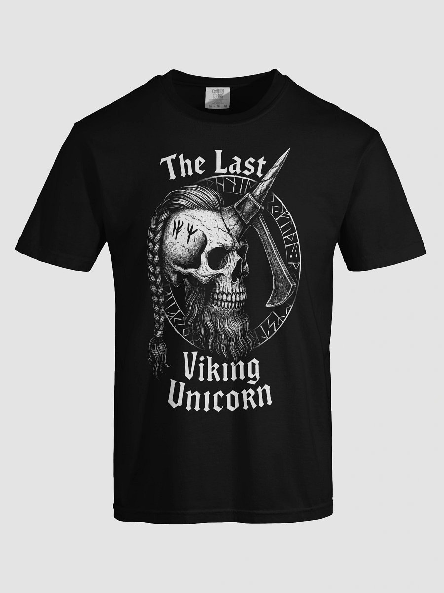 The Last Viking Unicorn – Skull Viking Warrior Shirt product image (5)