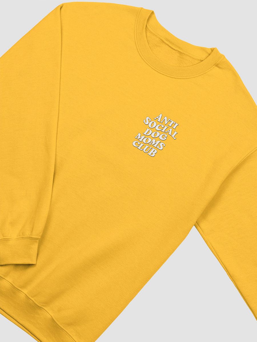 Anti Social Dog Moms Club Retro Checkerboard Sweatshirt | Funny Introvert Checkered Shirt for Dog Moms product image (15)