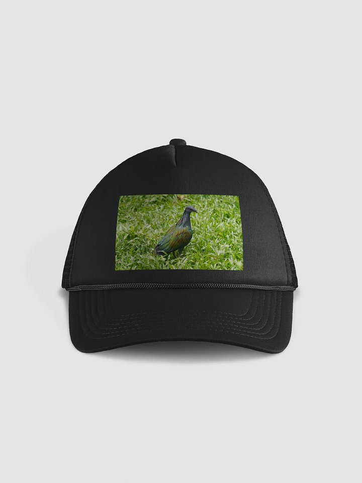 Iridescent Feather Foam Trucker Hat product image (1)
