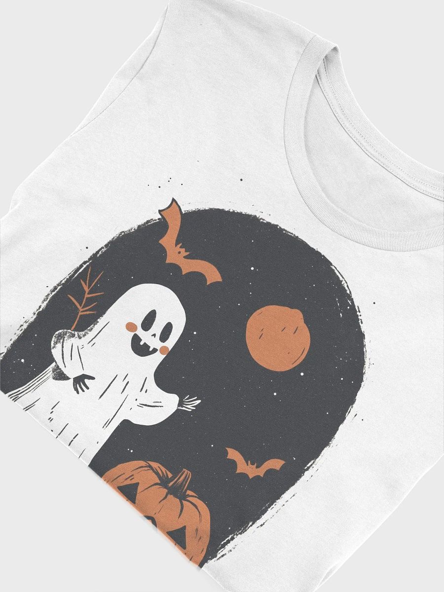Friendly Ghost & Pumpkin Halloween Tee product image (5)