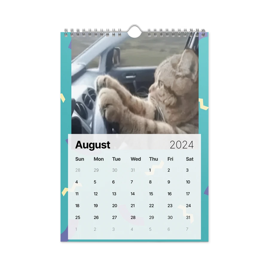 Wall Calendar (2024): Meme Cats product image (4)