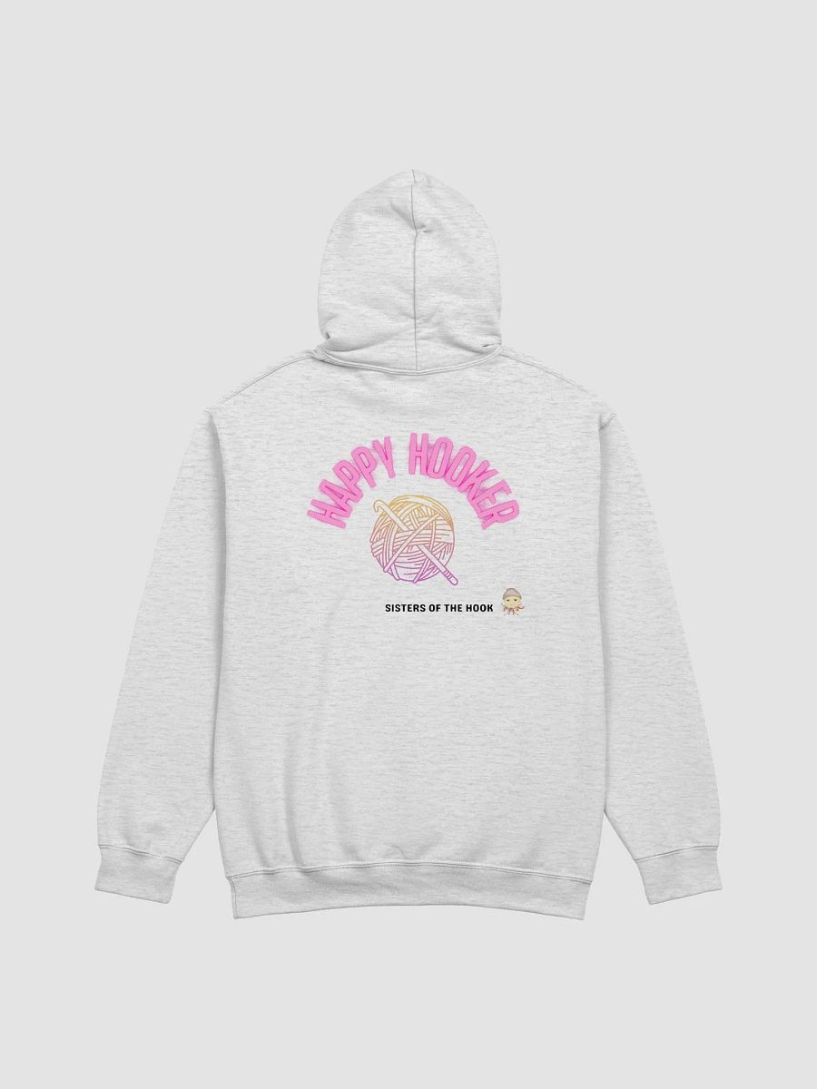 Happy Hooker Hoodie - Black Text product image (1)