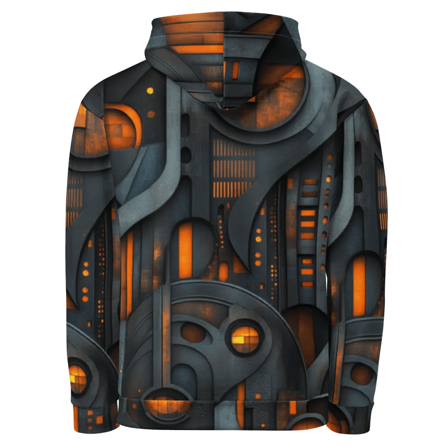 Ethereal Geometric Glow Hoodie product image (4)