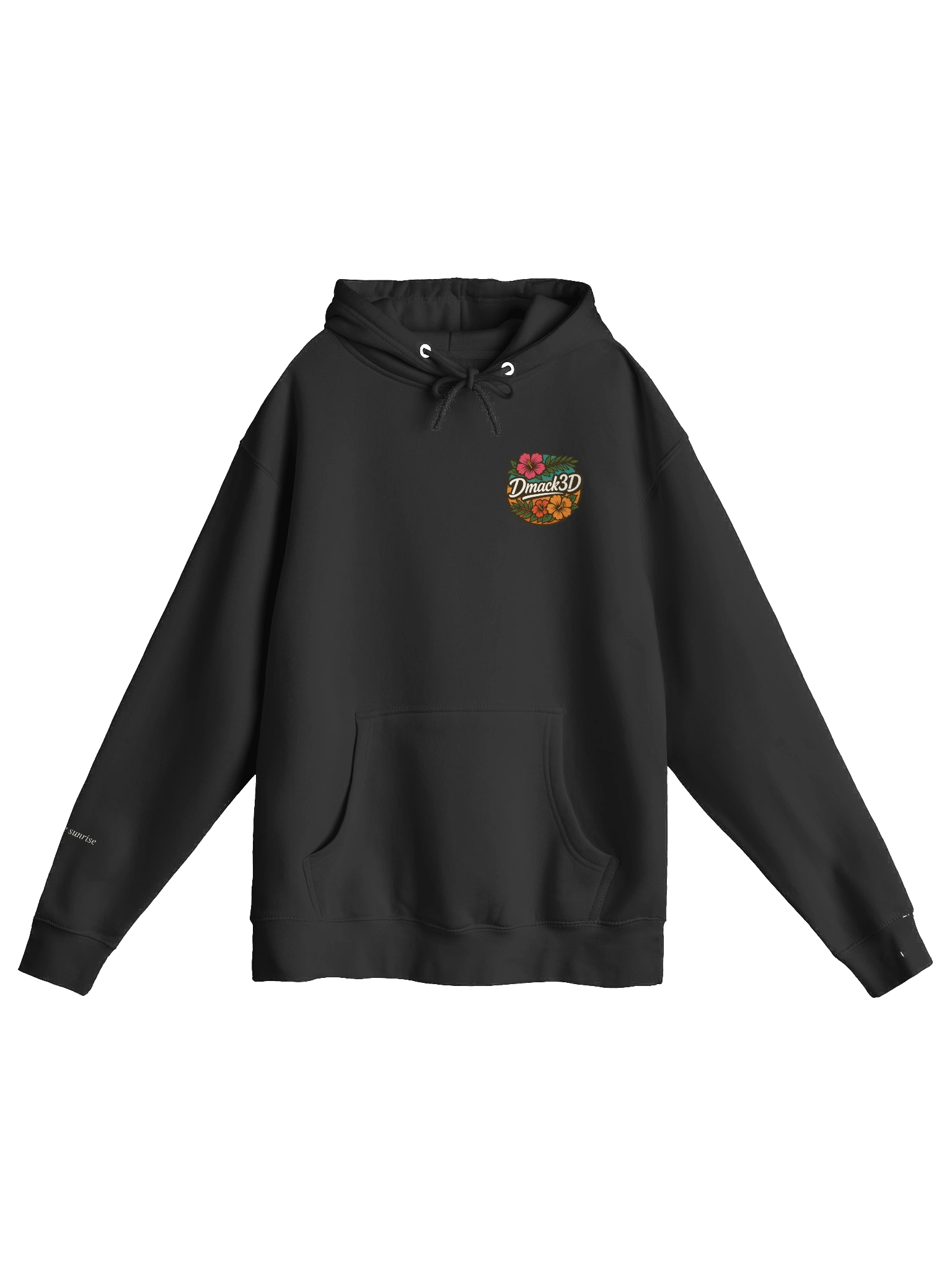 Hoodie, Dmack3D Chest, Hawaiin, One More Sunrise product image (4)